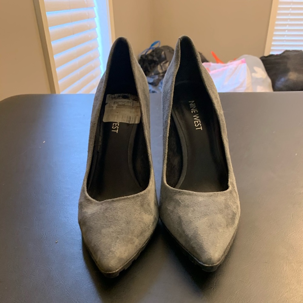 Grey heels